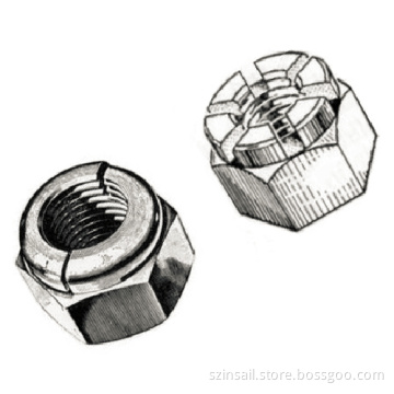 Locknuts, Slotted Nuts